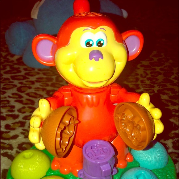 play doh monkey